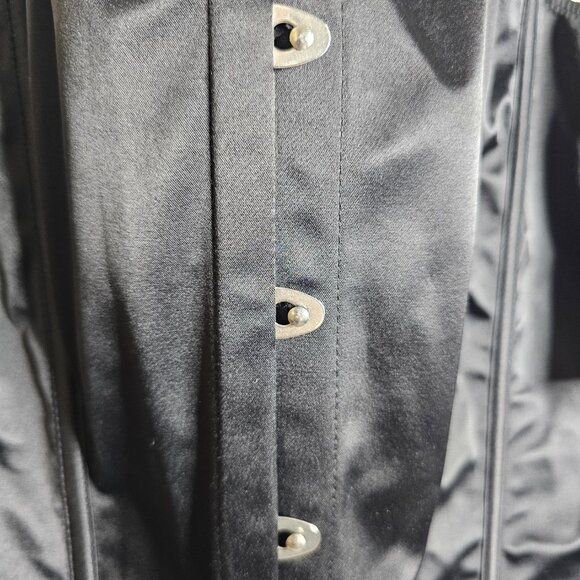 TORRID Black Satin Cat Hook Front Bustier Size 2x - Picture 5 of 7